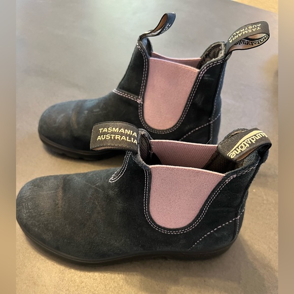 Blundstone Shoes Blundstones Womens Originals Suede Boots Steel Greyblue Poshmark